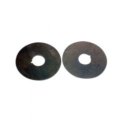 Moroso Belt Guide 1/16 in Thick 1 in Hole 1/8 in Keyway Aluminum Natura