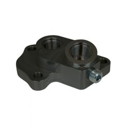 Moroso Oil Filter Adapter Bypass Bolt-On 10 AN Female Inlet 10 AN Femal
