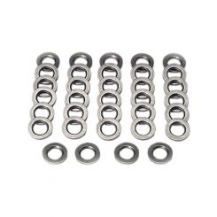 Moroso Head Bolt Washer 0.437 in ID Heat Treated Chromoly Natural Head