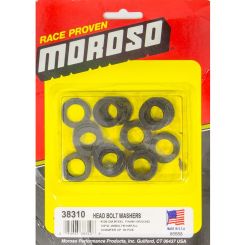 Moroso Head Bolt Washer 0.500 in ID Heat Treated Chromoly Natural Head
