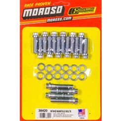 Moroso Intake Manifold Bolt Kit 12 Point Head Steel Cadmium Big Block C