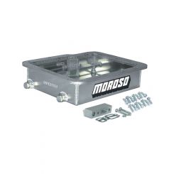 Moroso Transmission Pan 3-1/16 in Deep Magnetic Drain Plug Filter Space