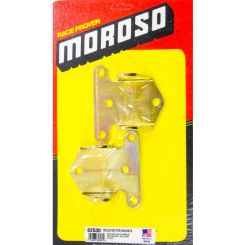 Moroso Motor Mount Bolt-On 3/16 Thick Steel Zinc Plated Chevy V8 Pair