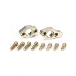 Moroso Water Pump Adapter Standard to Remote 12 AN Female Ports Billet