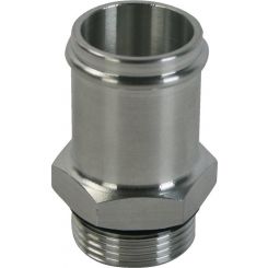Moroso Fitting Adapter Straight 16 AN Male O-Ring to 1-1/4 in Hose Barb