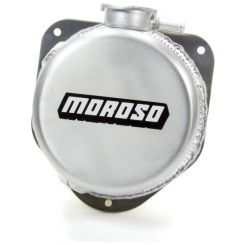 Moroso Recovery Tank Coolant 1 qt 1/4 in NPT Female Inlet 1/2 in NPT Fe