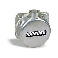 Moroso Recovery Tank Coolant 1 qt 1/4 in NPT Female Inlet 1/2 in NPT Fe