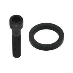 Moroso Crank Mandrel Spacer 0.250 in Thick Bolt Included Steel Black Ox