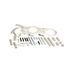 Moroso Alternator / Vacuum Pump Bracket Aluminum Polished Meziere Elect