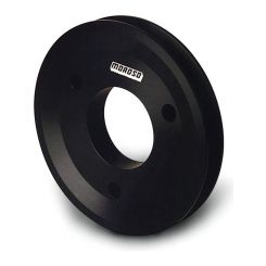 Moroso Crankshaft Pulley V-Belt 1 Groove 5.250 in Diameter Billet Alumi