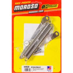 Moroso Throttle Return Spring Kit Manifold Mount 4-3/4 in Tall Bracket