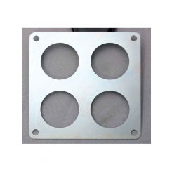 Moroso Carburetor Safety Plate Steel Zinc Oxide Holley Dominator