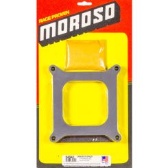 Moroso Carburetor Spacer 1 in Thick Open Square Bore Plastic