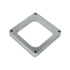 Moroso Carburetor Spacer 1 in Thick Open Dominator Flange Billet Alloy