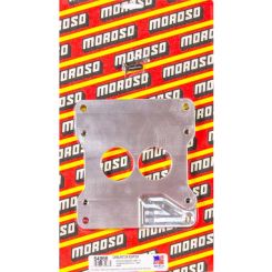 Moroso Carburetor Adapter 3/4 in Thick 2 Hole Holley 2-Barrel to Square