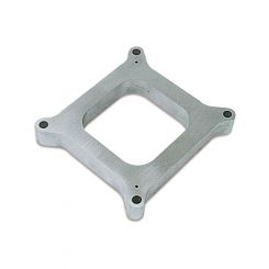 Moroso Carburetor Spacer 1 in Thick Open Square Bore Billet Aluminum