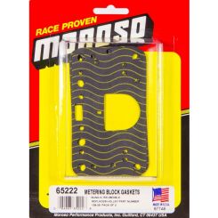 Moroso Carburetor Gaskets Reusable Rubber Metering Blocks Holley 2300 /
