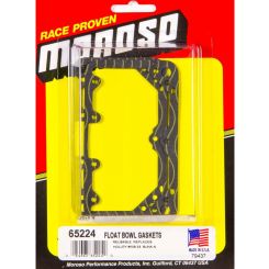 Moroso Fuel Bowl Gasket - Reusable - Rubber - 4150 / 4160 - Pair