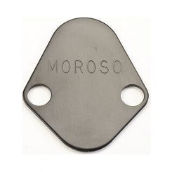 Moroso Fuel Pump Blockoff Aluminum Anodize Big Block Chevy / Mopar V8 /