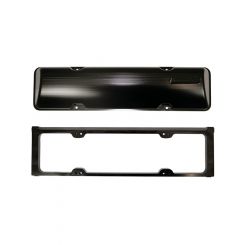 Moroso Valve Cover Stock Height 2 Piece Aluminum Black Anodize Small Bl