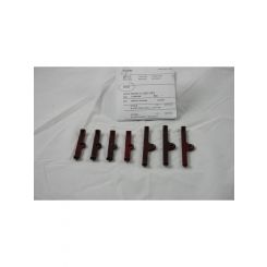 Moroso Valve Cover Hold Down Tabs Steel Red Powder Coat Big Block Chevy