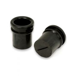 Moroso Breather Grommet - Baffled - 1.220 in Hole - Rubber - Pair
