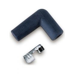 Moroso Boot / Terminal Kit Spark Plug Blue Max 8 mm Blue 90 Degree Sock