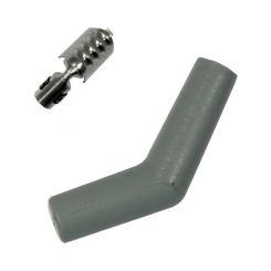 Moroso Boot / Terminal Kit Spark Plug Ultra 40 8.65 mm Gray 135 Degree