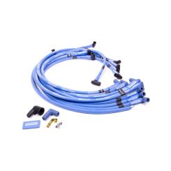 Moroso Spark Plug Wire Set Blue Max Spiral Core 8 mm Blue 90 Degree Plu