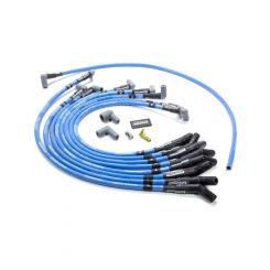 Moroso Spark Plug Wire Set Blue Max Spiral Core 8 mm Blue 135 Degree Pl