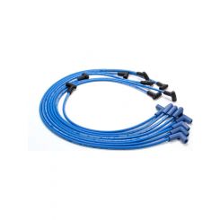 Moroso Spark Plug Wire Set Blue Max Spiral Core 8 mm Blue 90 Degree Plu