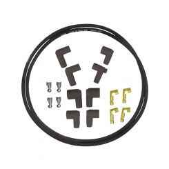 Moroso Coil Wire Ultra 40 Unsleeved 8.65 mm 72 in Long Black HEi / Sock
