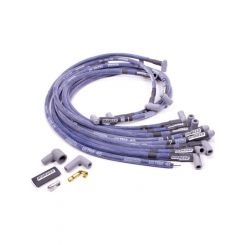 Moroso Spark Plug Wire Set Ultra 40 Spiral Core 8.65 mm Sleeved Blue 90