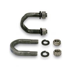 Moroso Universal Joint U-Bolt - Steel - Natural - 1350 Series Yoke - Kit