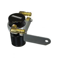 Moroso Air-Oil Separator Aluminum Black Anodize Shaker Hood Mopar LA-Bo