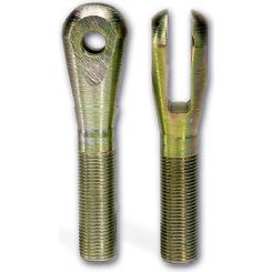 Moroso Rod End Clevis 5/16 in Bore 1/2-20 in Right Hand Male Thread 1/4