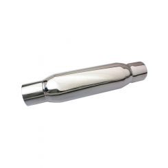 Moroso Muffler Spiral Flow 3 in Center Inlet 3 in Center Outlet 4 in Di