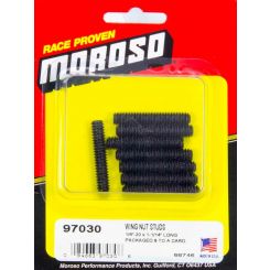 Moroso Valve Cover Fastener Stud 1/4-20 in Thread 1.375 in Long Steel B