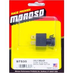 Moroso Circuit Breaker - 20 amp - Moroso Style Switch Panels - Each