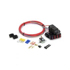 Painless Wiring Fuse Block Auxiliary 3 Circuit Harness / Relay Universal
