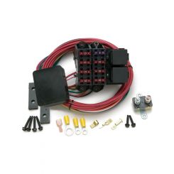 Painless Wiring Fuse Block Auxiliary 7 Circuit Weather Resistant Harnes