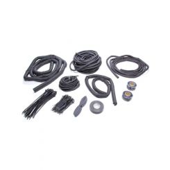 Painless Wiring Hose and Wire Sleeve ClassicBraid EFI Kit 1/8 to 1 in D