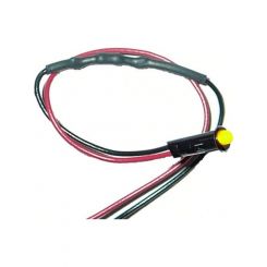 Painless Wiring Indicator Light - 1/8 in OD - Amber - Universal - Each