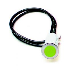 Painless Wiring Indicator Light - 1/2 in OD - Green - Universal - Each