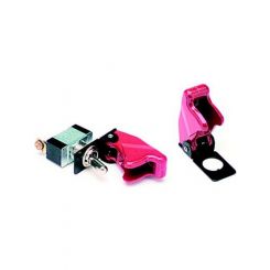 Painless Wiring Toggle Switch Safety Cover - Flip Style - Red - Each