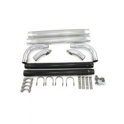 Patriot Exhaust Exhaust Side Pipes Shielded 2in Inlet 50in Length