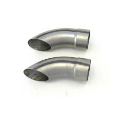 Patriot Exhaust Exhaust Turn Down 3-1/2 in Diameter 9 in Long Steel