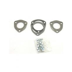 Patriot Exhaust Collector Flange 3-Bolt 2 in Diameter Gaskets / Hardwar