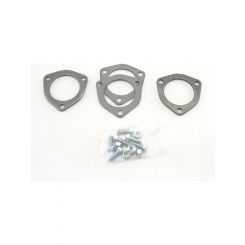 Patriot Exhaust Collector Flange 3-Bolt 2-1/2 in Diameter Gaskets / Har