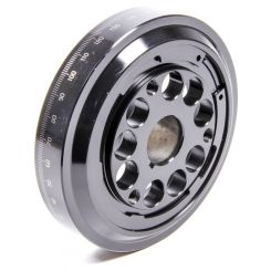 Pioneer Harmonic Balancer 6.100 in OD Steel Black Internal Balance Sma
